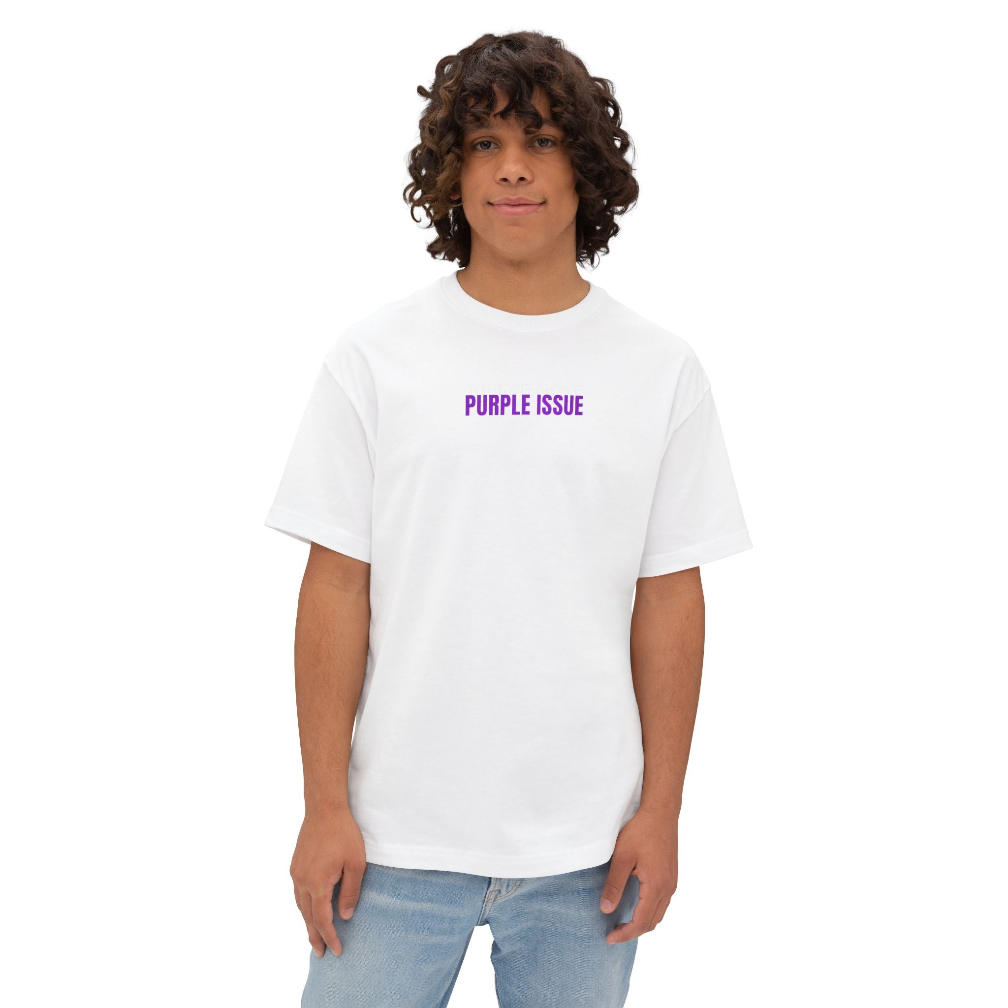 Purple Issue Oversize Shirt