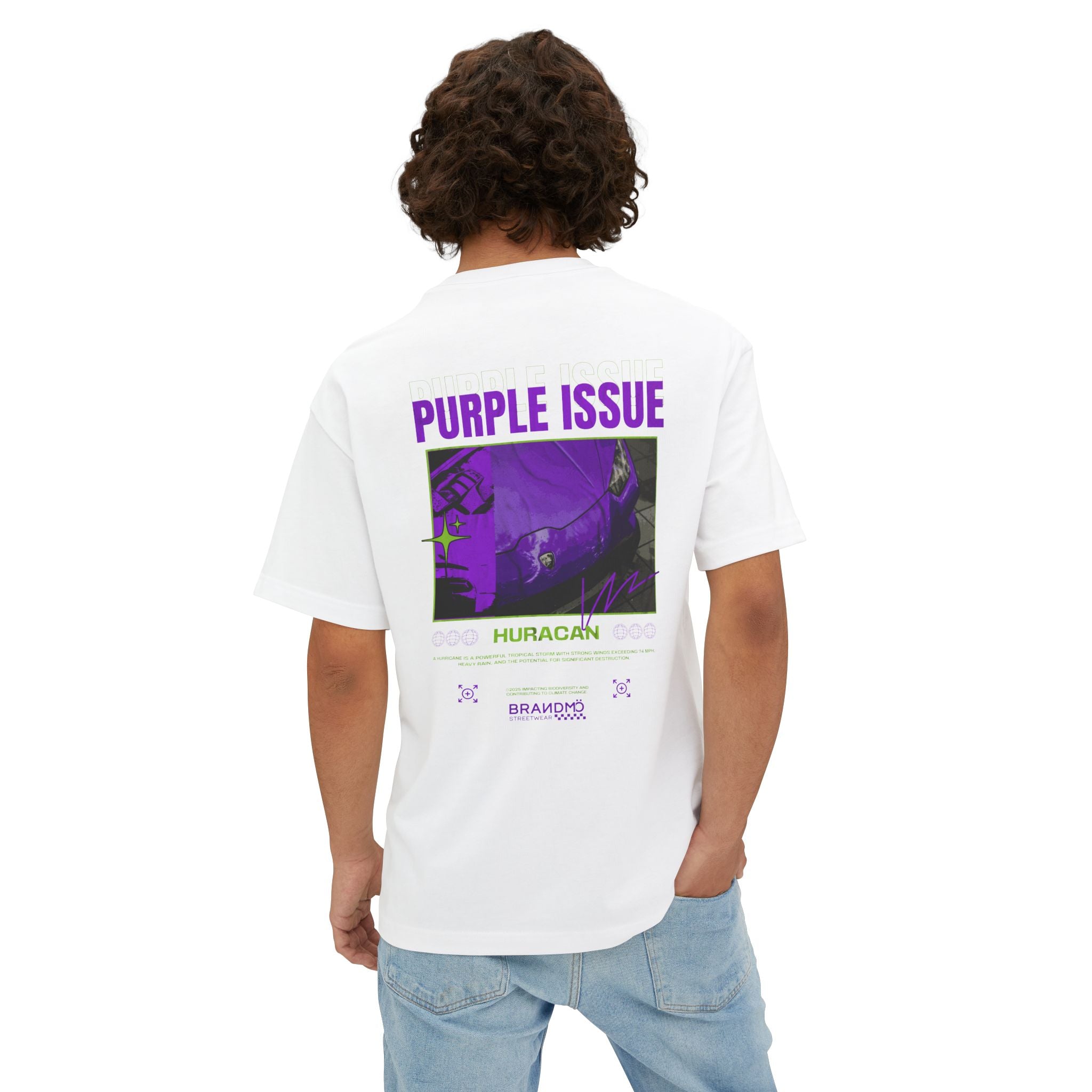 Purple Issue Oversize Shirt