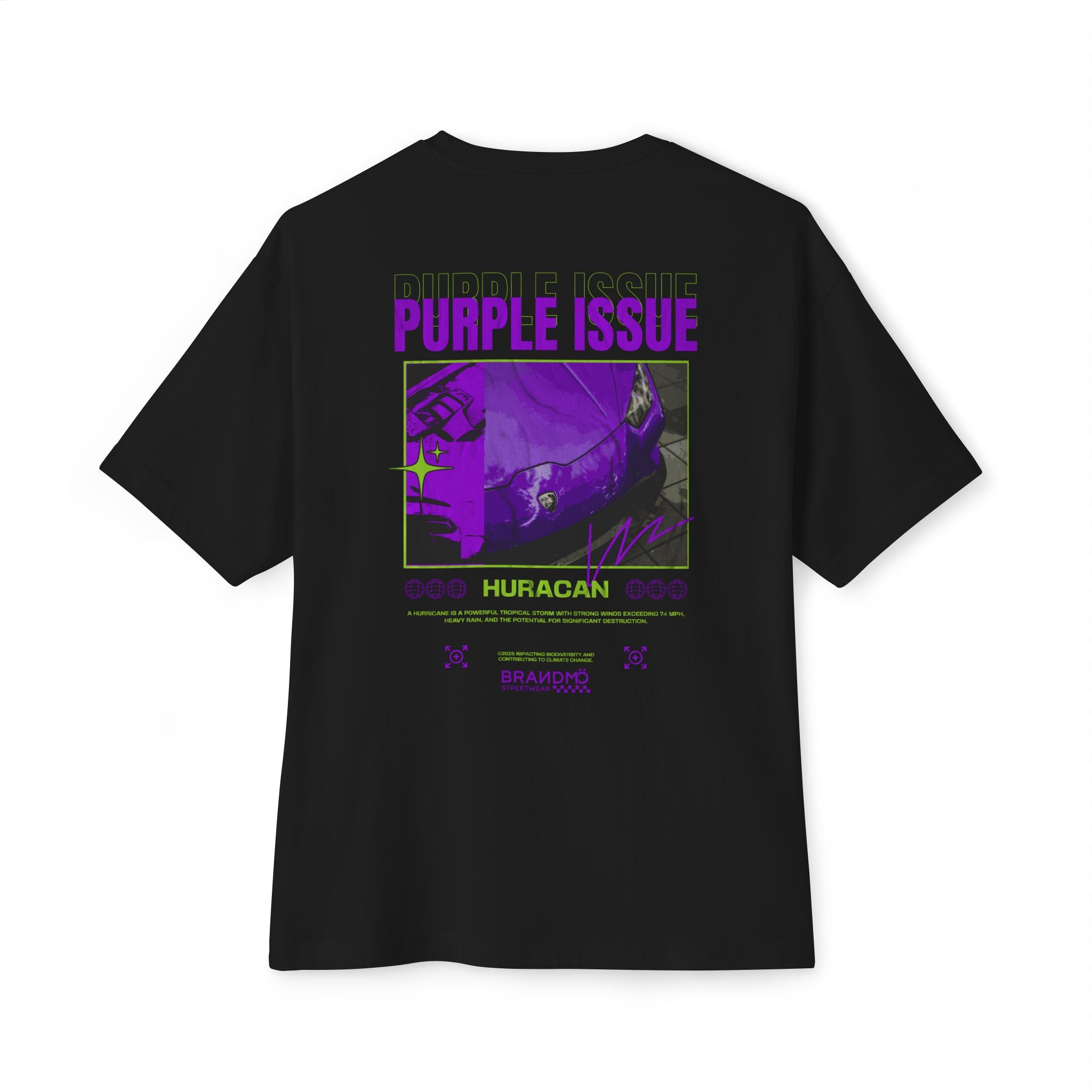 Purple Issue Oversize Shirt