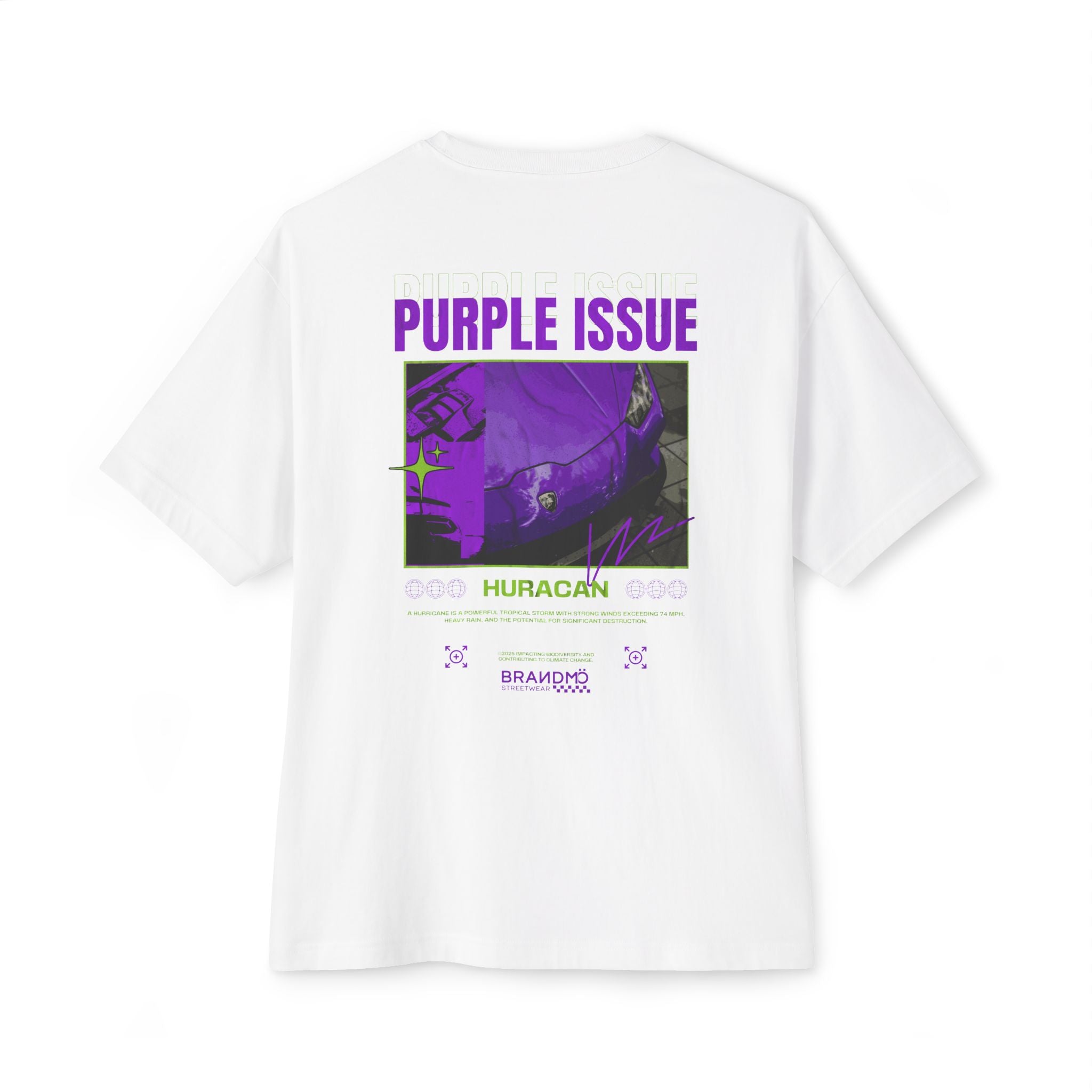 Purple Issue Oversize Shirt